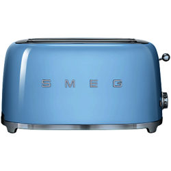 Smeg TSF02 4-Slice 2-Slot Toaster Pastel Blue